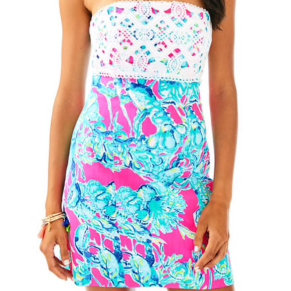 Lilly Pulitzer Dresses & Skirts - Strapless Lilly Pulitzer Brynn Dress